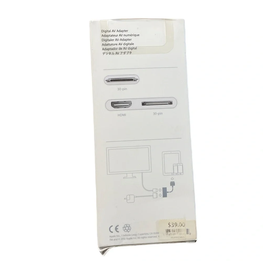 Apple Digital AV Adapter, New
